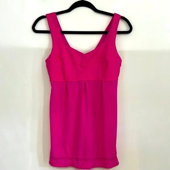 Lululemon Fuschia Pink Workout Top
Shirt Camisole Size 6 - Picture 1 of 6